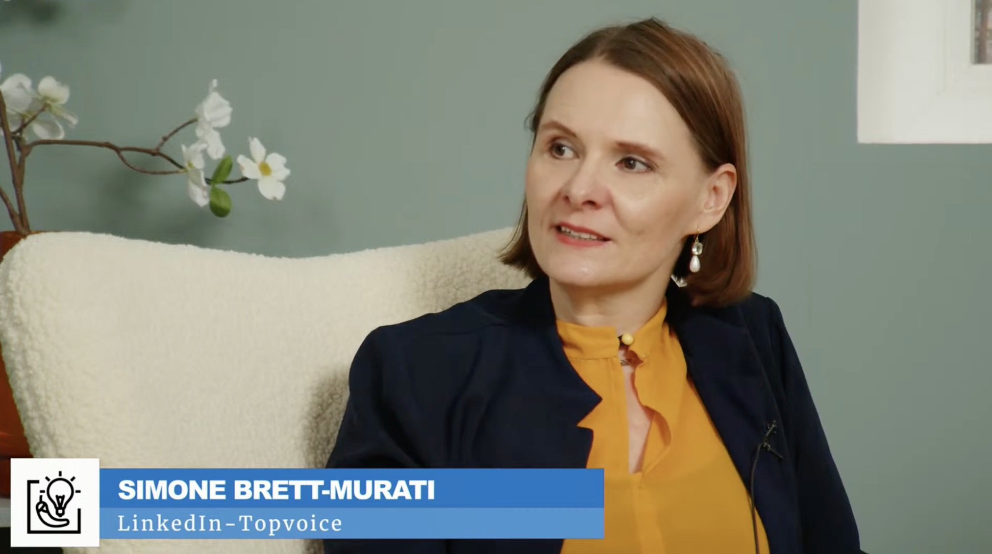 Simone Brett-Murati in der Peppermind Lounge