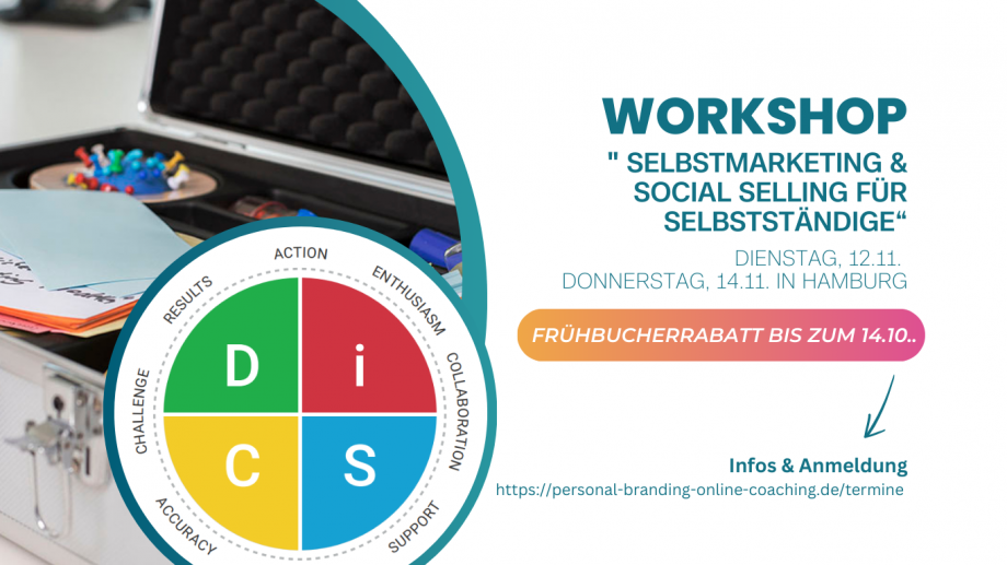 Marketing Workshop und Akquise Training für Selbstständige Hamburg 2024